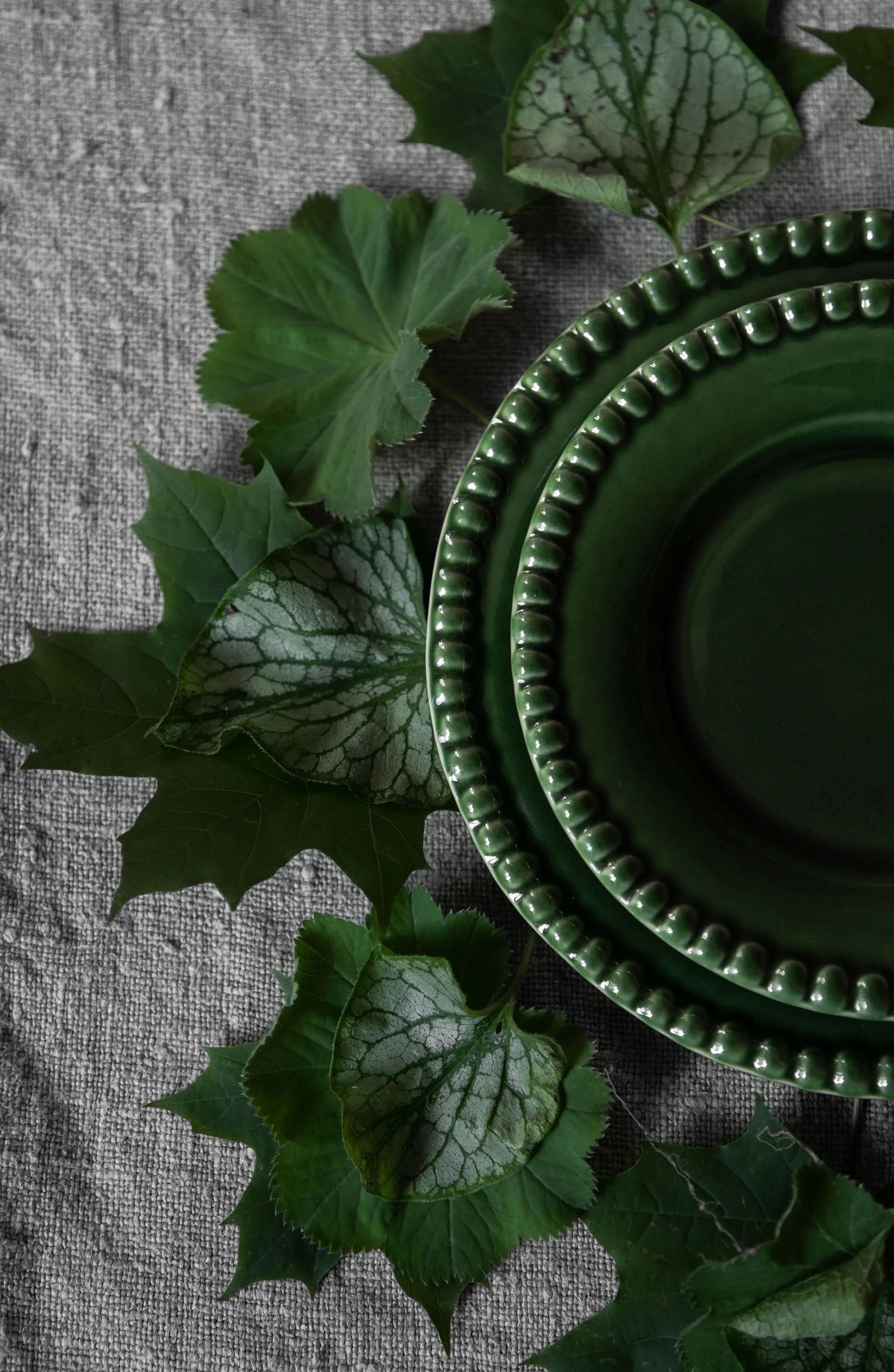 Daria assiett Ø18 cm 2-pack, Moss PotteryJo