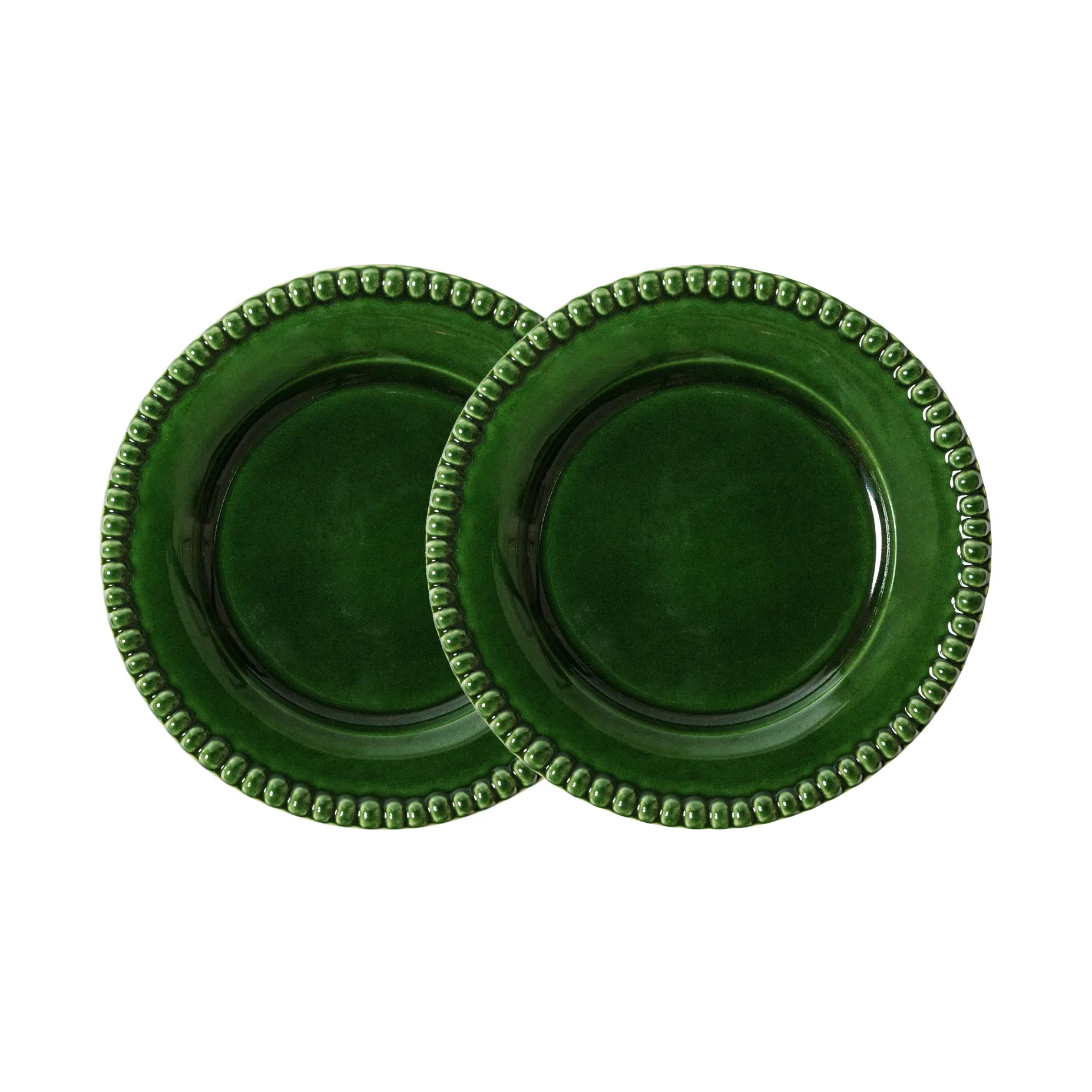 Daria desserttallrik Ø22 cm 2-pack, Moss