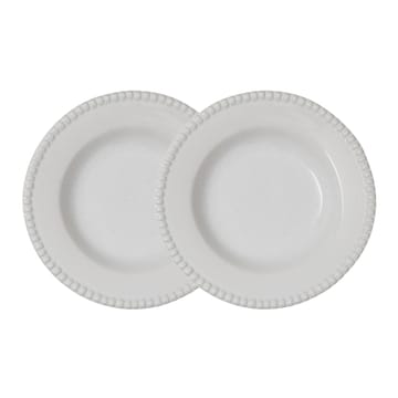 Daria djup tallrik Ø26 cm 2-pack - Cotton white shiny - PotteryJo