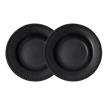 Daria djup tallrik Ø26 cm 2-pack - Ink black - PotteryJo