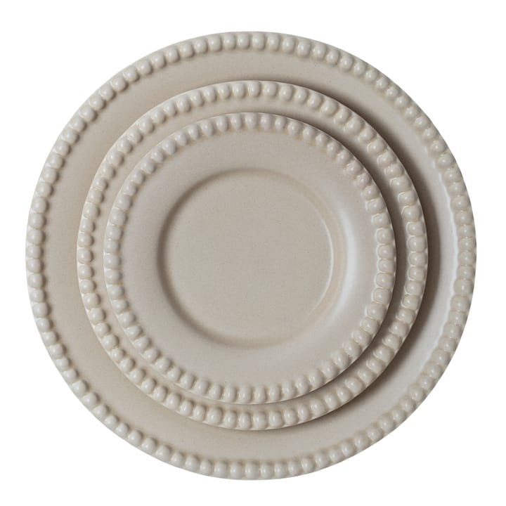 Daria mattallrik Ø28 cm 2-pack, Sand PotteryJo