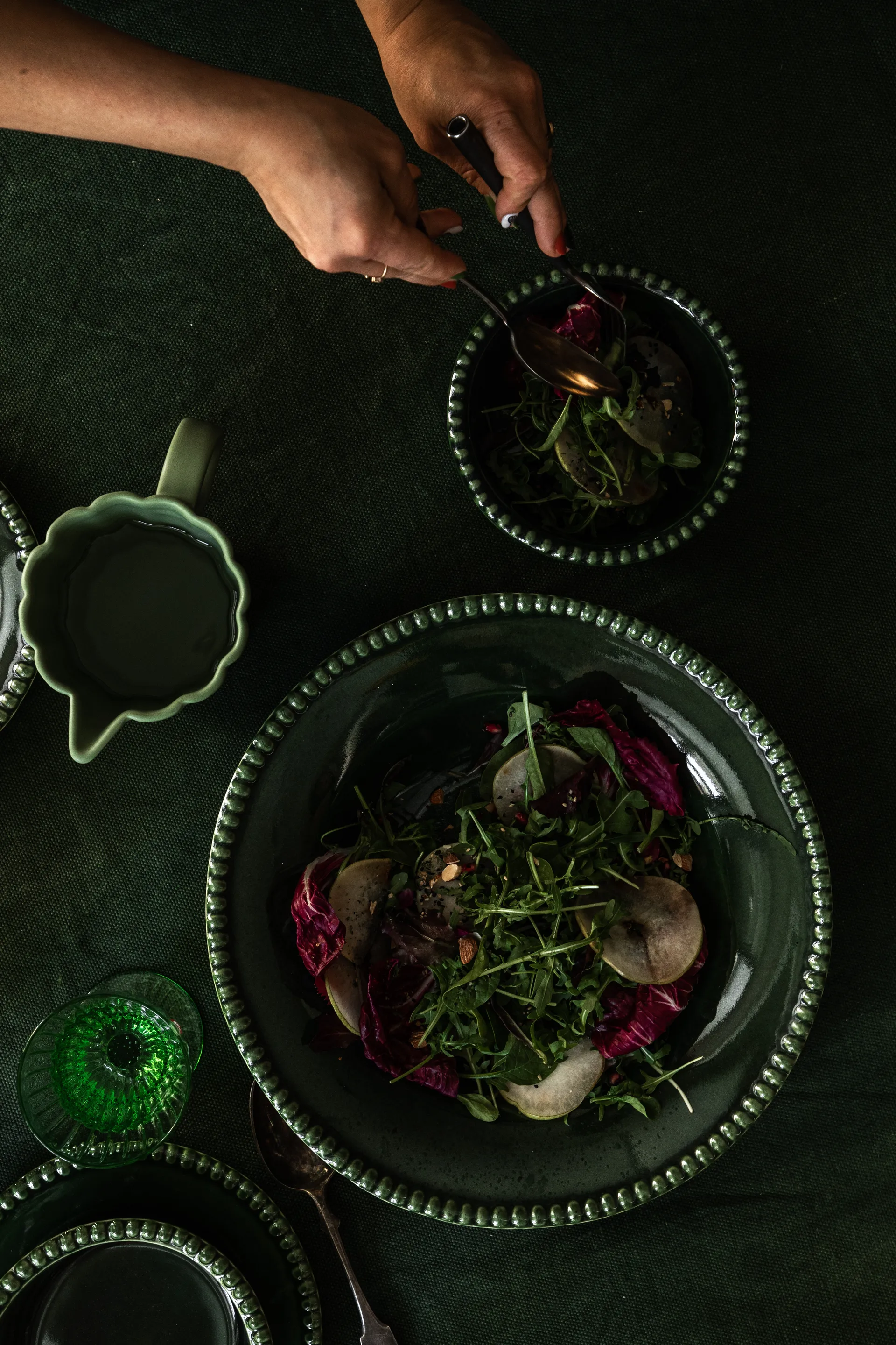 Daria pastatallrik Ø35 cm, Moss PotteryJo