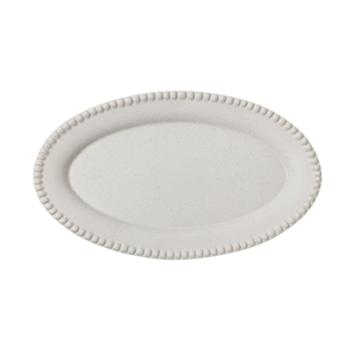 Daria serveringsfat 35 cm stengods - Cotton white - PotteryJo