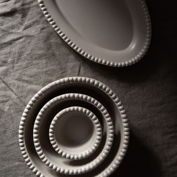 Daria serveringsfat 35 cm stengods - Sand - PotteryJo