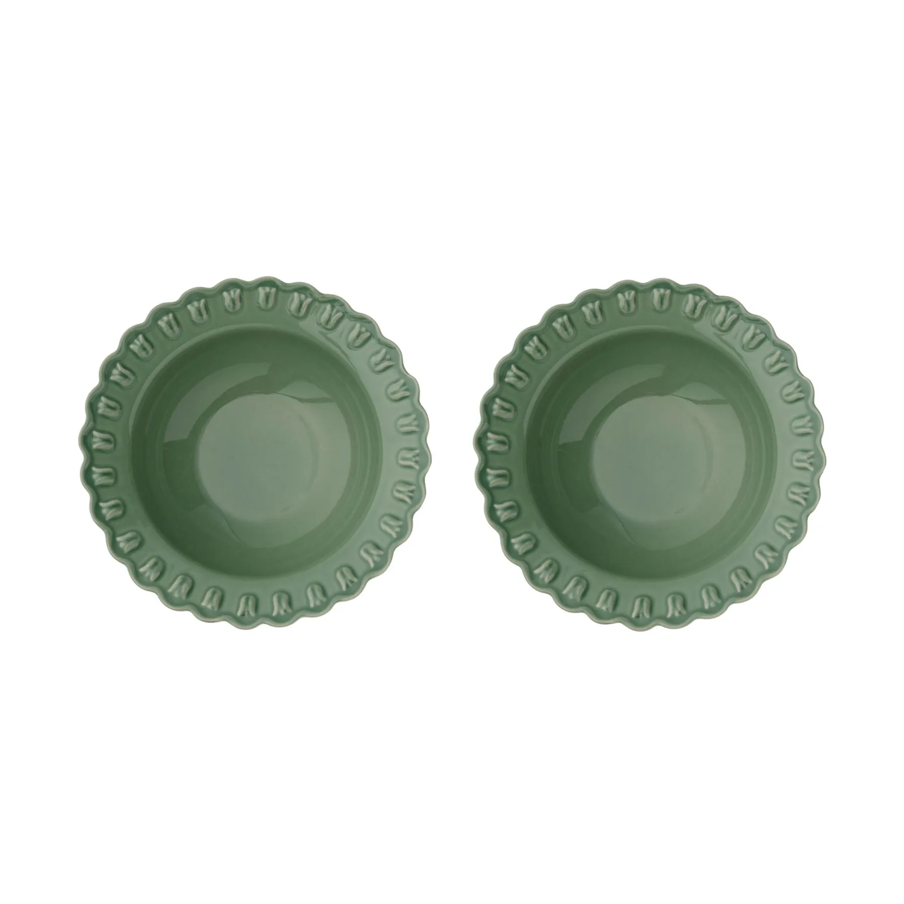 Tulipa djup tallrik 23 cm 2-pack, verona