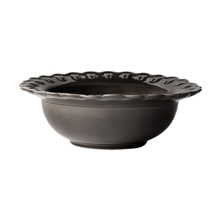 Tulipa djup tallrik small Ø17 cm 2-pack - Almost black - PotteryJo