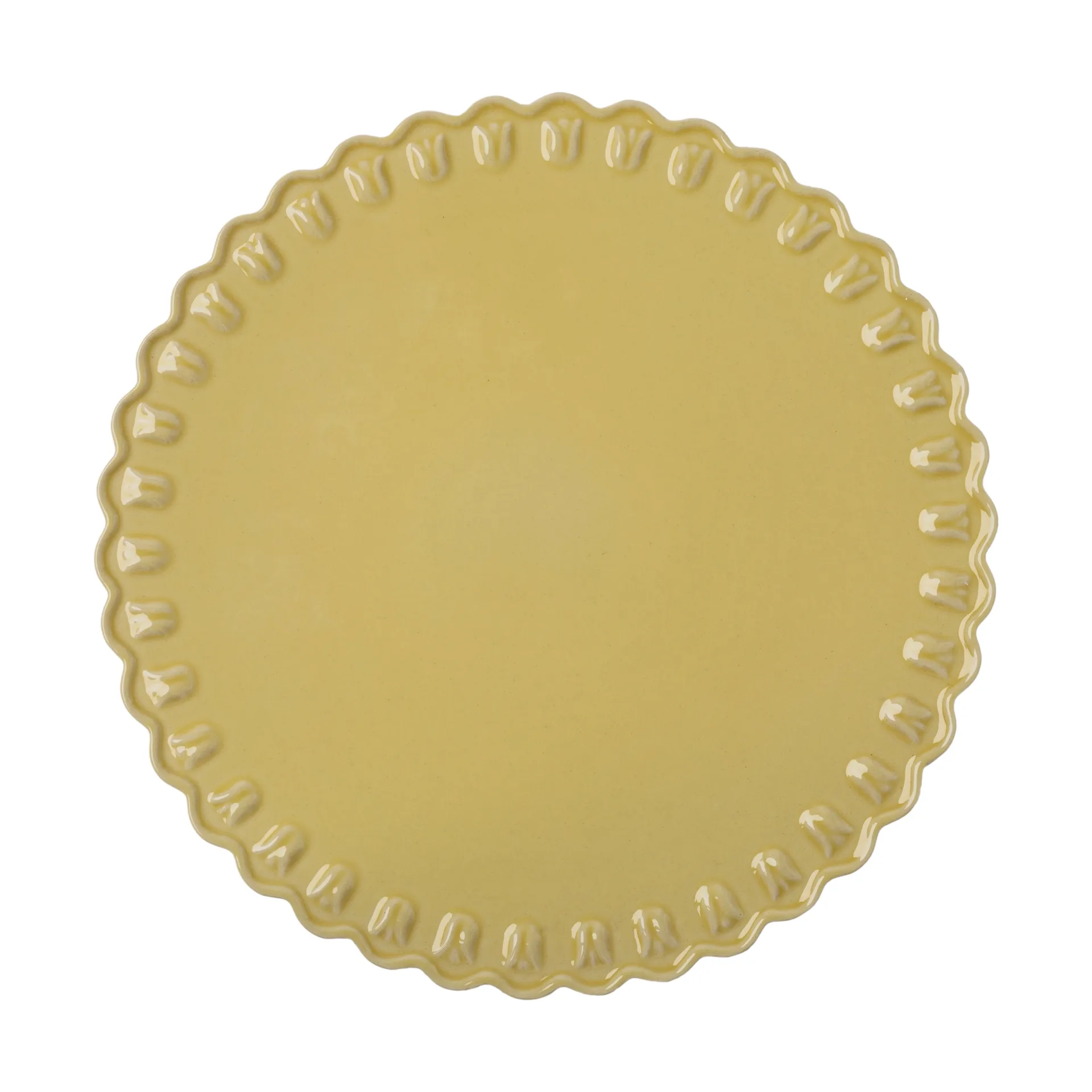 Tulipa tårtfat Ø30 cm, Pale Moon PotteryJo