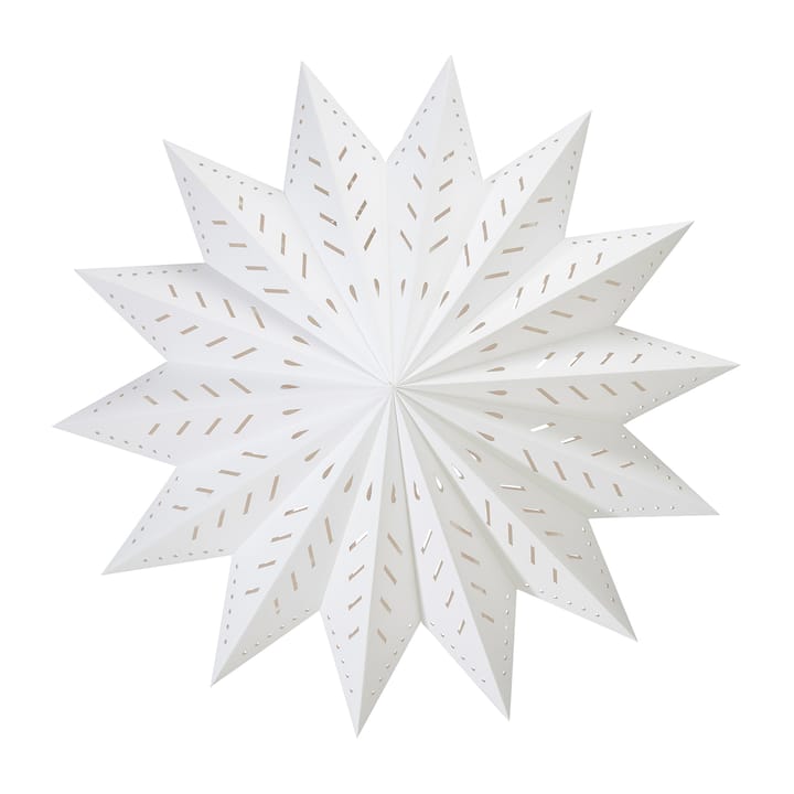 Alfa adventsstjärna vit, 50 cm PR Home