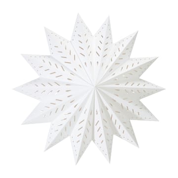 Alfa adventsstjärna vit - 60 cm - PR Home
