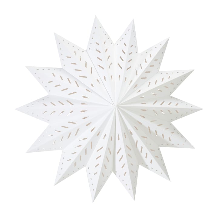 Alfa adventsstjärna vit, 60 cm PR Home