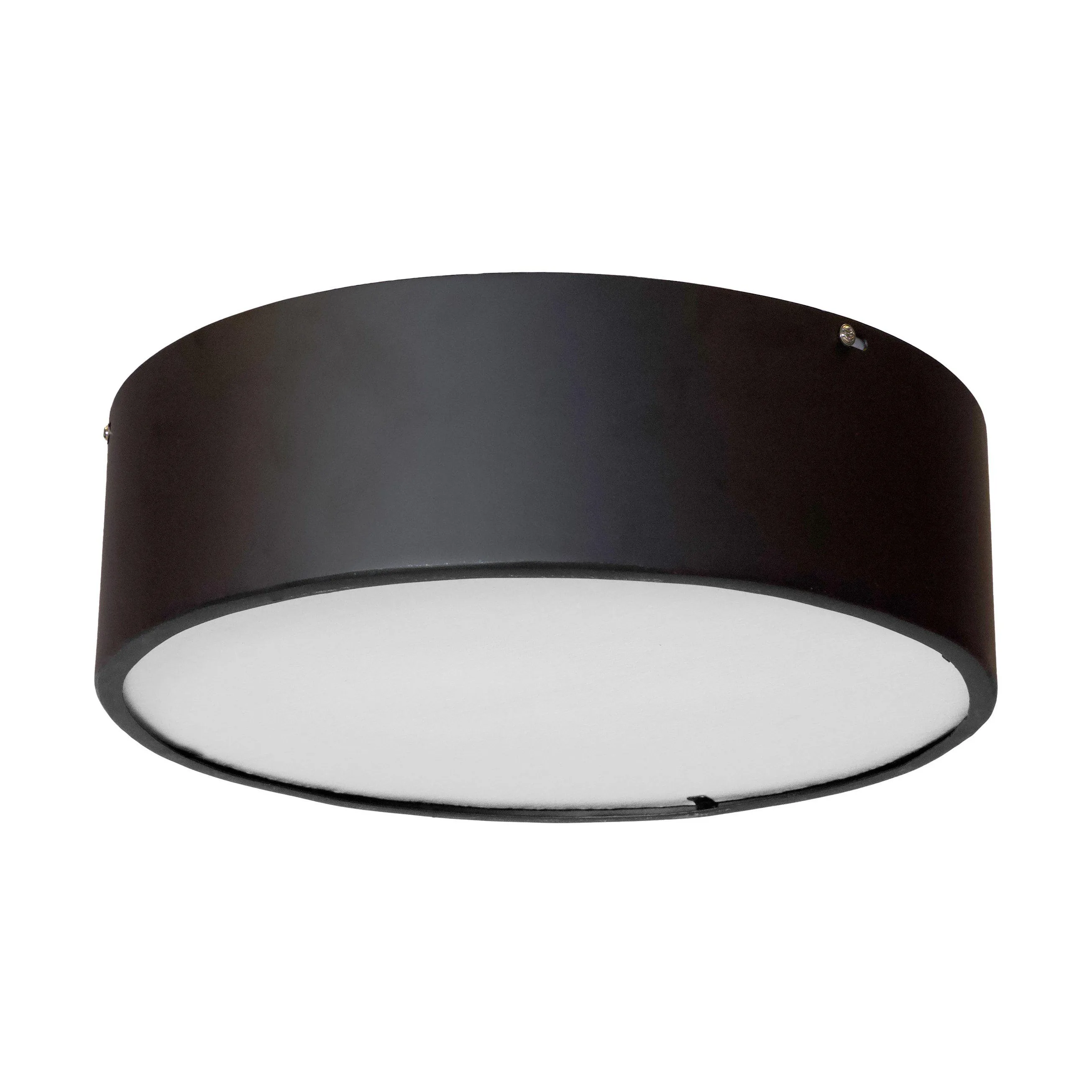 Colmar plafond, Svart, Ø41x13 cm