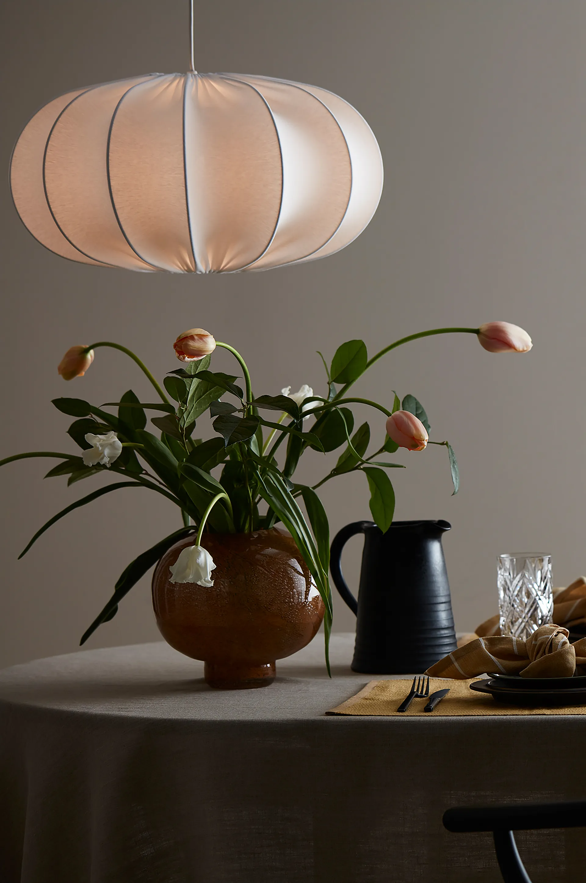 Dalia lampskärm 50 cm, Vit PR Home