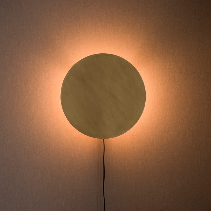Fullmoon vägglampa Ø25 cm, Pale gold PR Home