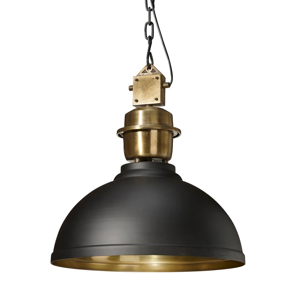 PR Home Manchester taklampa 52 cm Svart-mässing | Skandinavisk Design | Taklampor & Pendlar | Svart