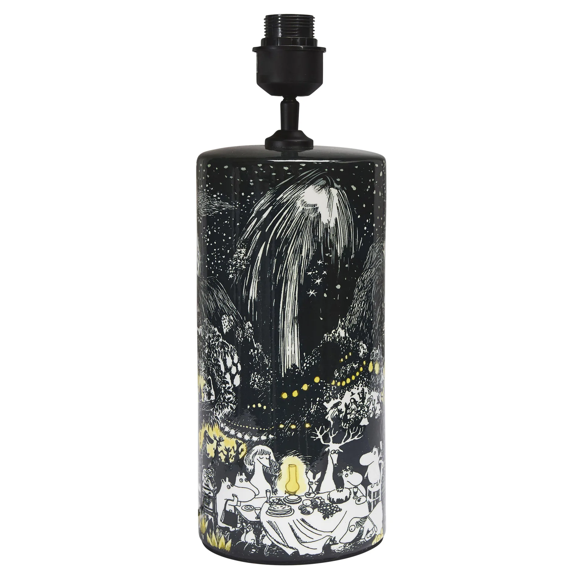 Moomin The Family lampfot 43 cm, Svart PR Home