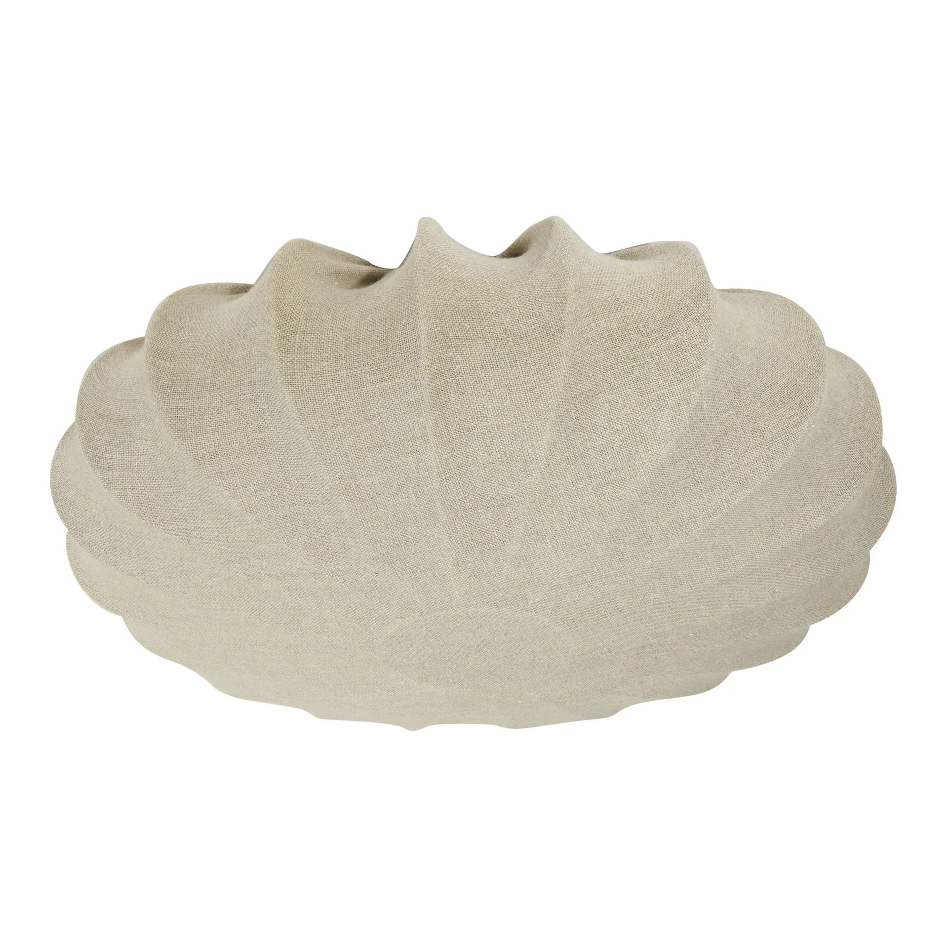 Stonewash plafond Ø42 cm, Natur PR Home