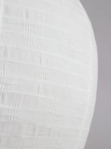 Verona lampskärm - Vit, Ø55x40 cm - PR Home