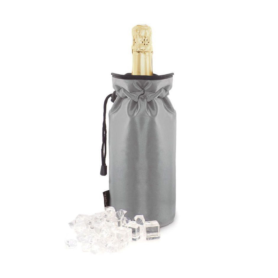 Pulltex champagnekylare 19 cm Silver | Skandinavisk Design | Vinkylare & Champagnekylare | Silverfärgad