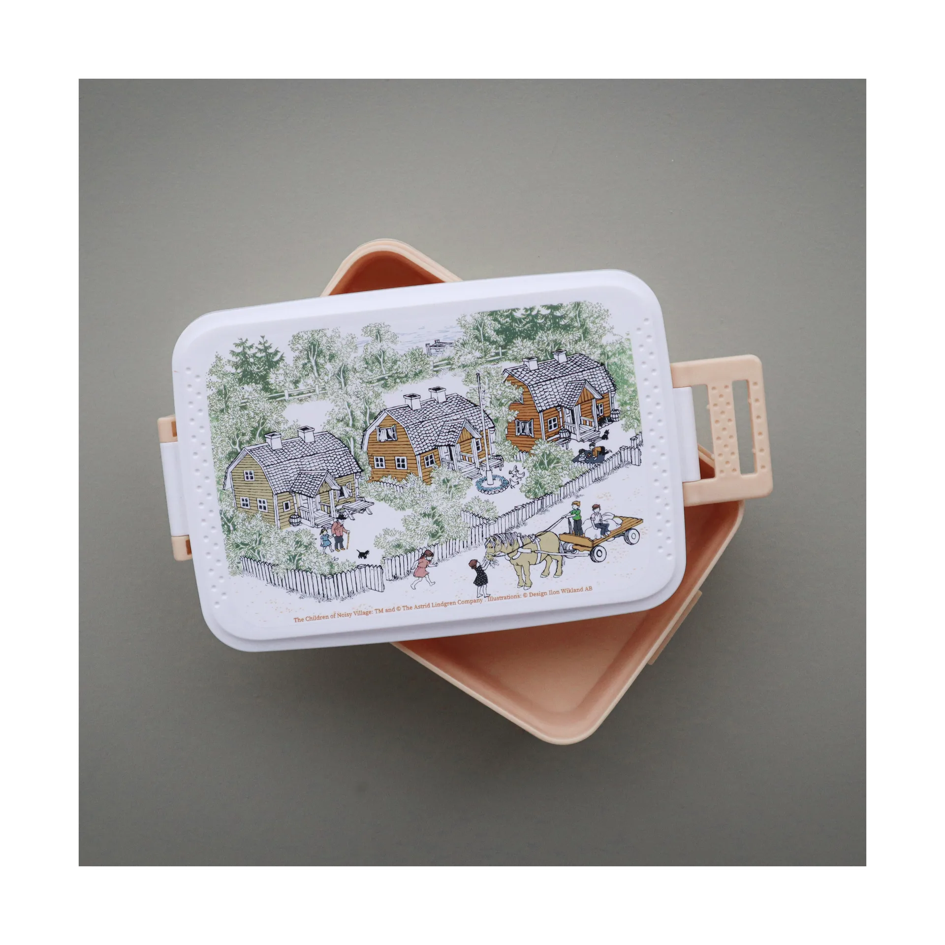 Barnen i Bullerbyn lunchlåda 8x18,5 cm, Multi Rätt Start