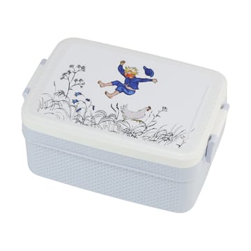 Emil i Lönneberga lunchlåda 8x18,5 cm - Blå-vit - Rätt Start