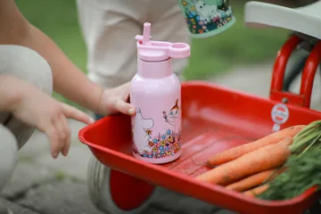 Mumin Äng vattenflaska 34 cl - Rosa - Rätt Start