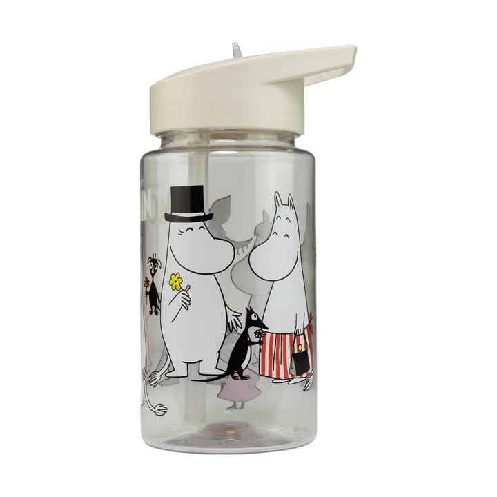 Mumin Familj vattenflaska 55 cl - Vit - Rätt Start