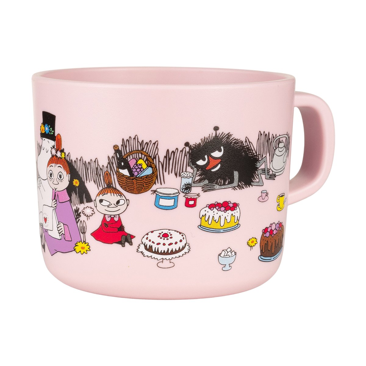 Rätt Start Mumin Lilla My mugg 25 cl Ljusrosa | Skandinavisk Design | Kaffekoppar | Rosa
