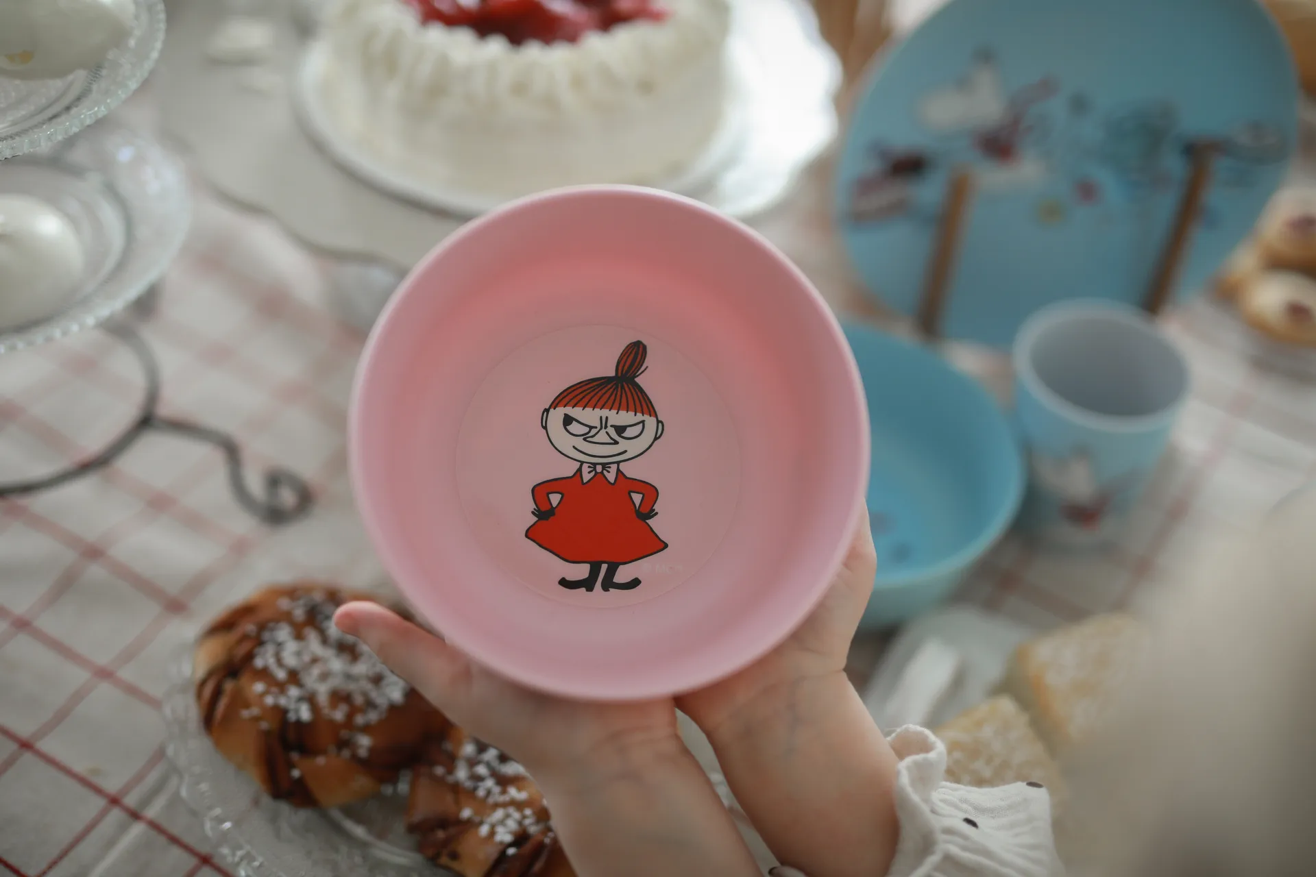 Mumin Lilla My skål Ø14,5 cm, Ljusrosa Rätt Start