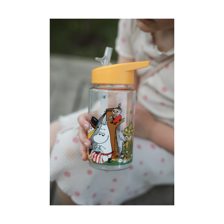 Mumin Picknick vattenflaska 55 cl, Gul Rätt Start