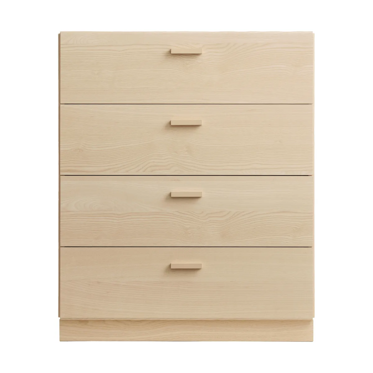 Relief Relief byrå bred med sockel 82x92,2 cm ask