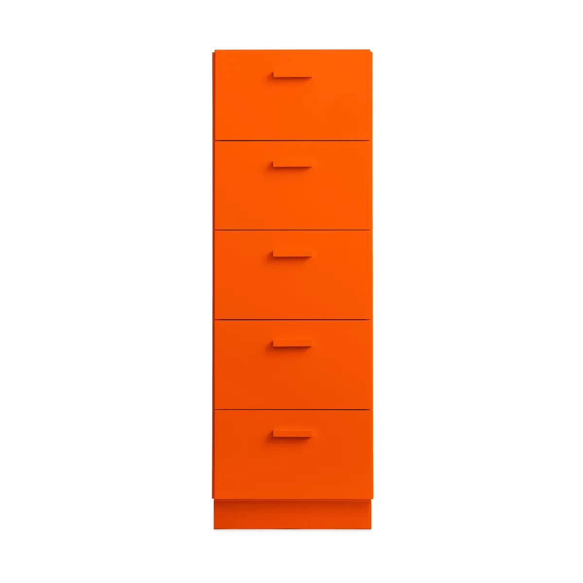 Relief Relief byrå hög med sockel 41x115 cm orange