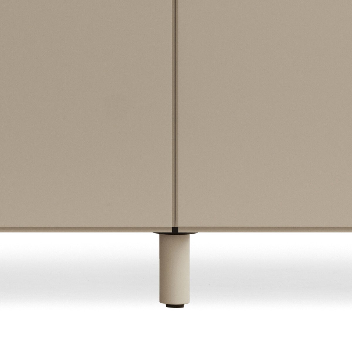 Relief kopplingsfot 2-pack Beige | Skandinavisk Design | Hyllor & Hyllsystem | Beige
