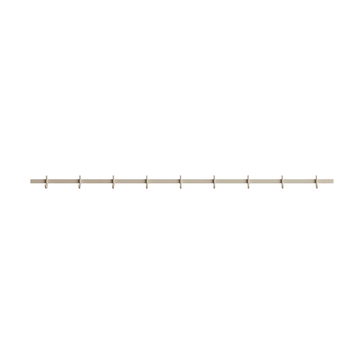 Relief kroklist large 123 cm Beige | Skandinavisk Design | Krokar & Hängare | Beige