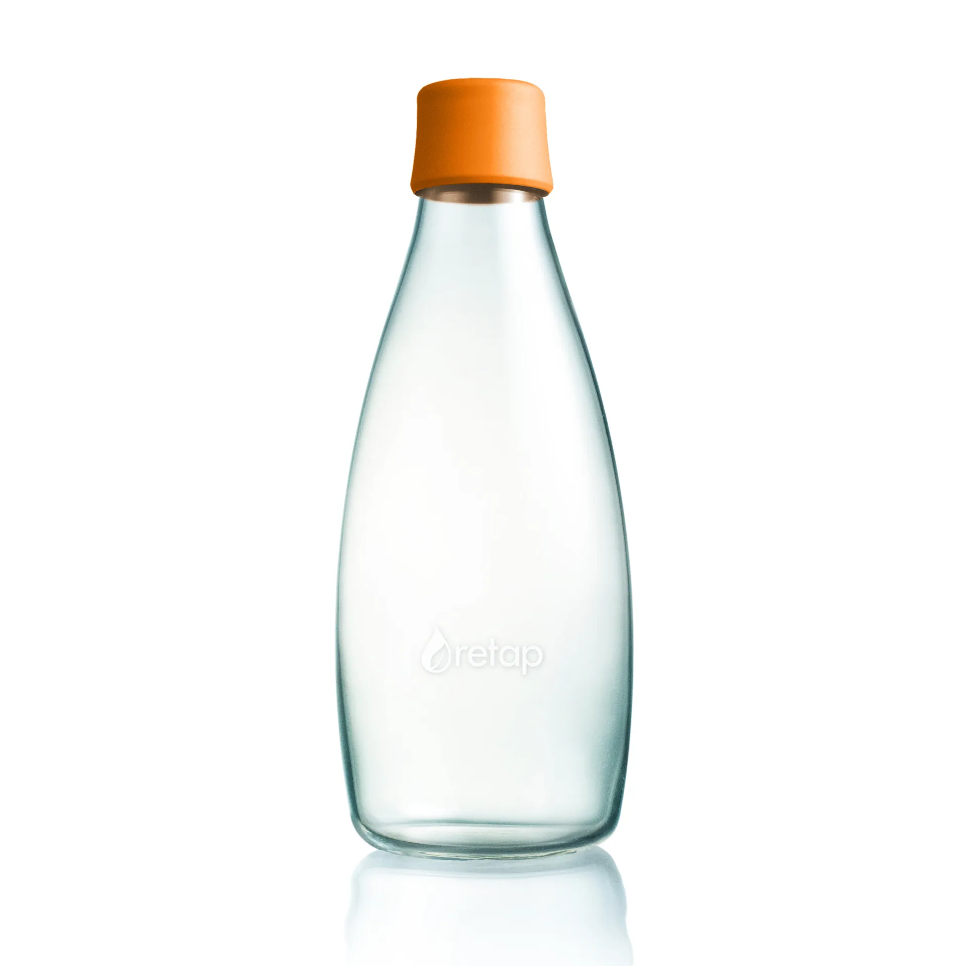 Retap glasflaska 0,8 l, orange Retap