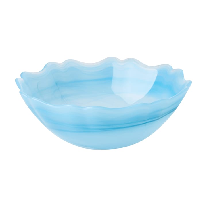 Alabaster glasskål 50 cl - Sky blue - RICE