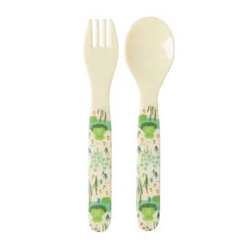 Rice barnservis 4 delar - Frog - RICE