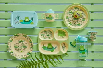 Rice barnservis 4 delar - Frog - RICE