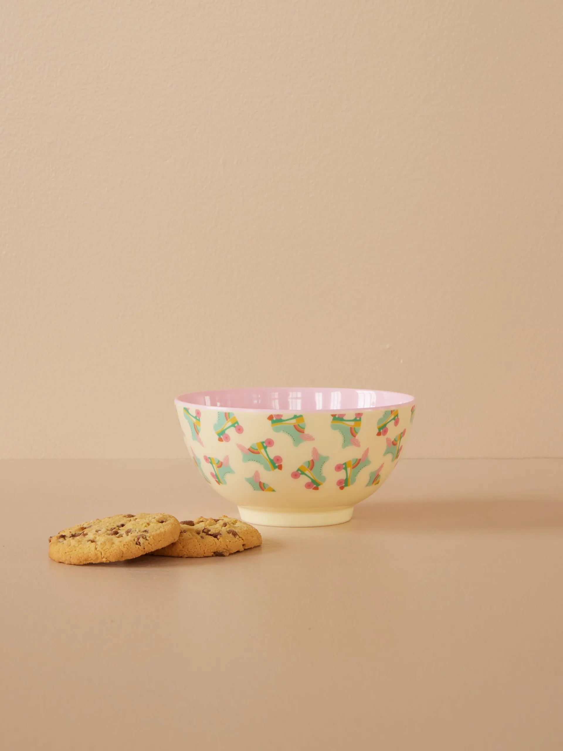 Rice barnskål melamin small Ø15 cm, Roller skate RICE