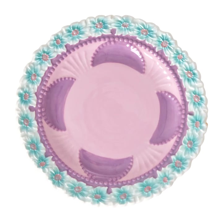 Rice Embossed Flower assiett Ø15 cm, Lavender RICE