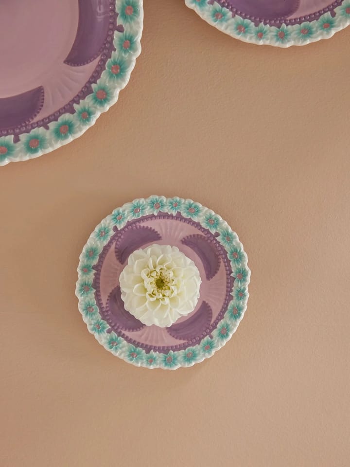 Rice Embossed Flower assiett Ø15 cm, Lavender RICE