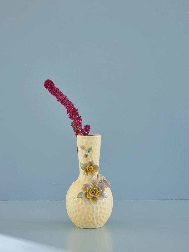 Rice Flower Sculpture vas 25 cm - Cream - RICE