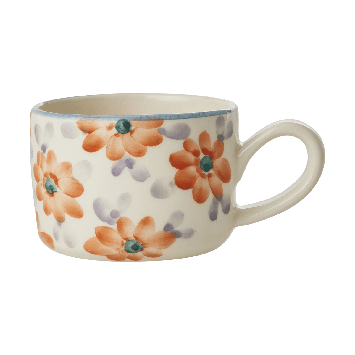 Rice keramikkopp 20 cl Orange | Skandinavisk Design | Kaffekoppar | Orange