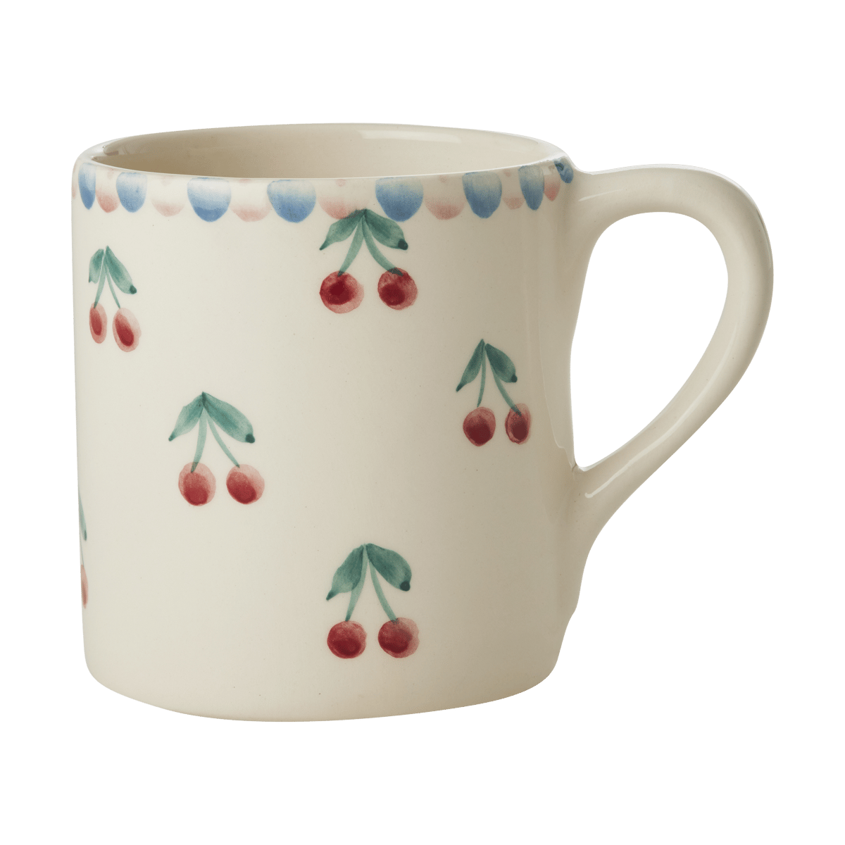 Rice keramikkopp 42 cl Cherry | Skandinavisk Design | Kaffekoppar | Röd