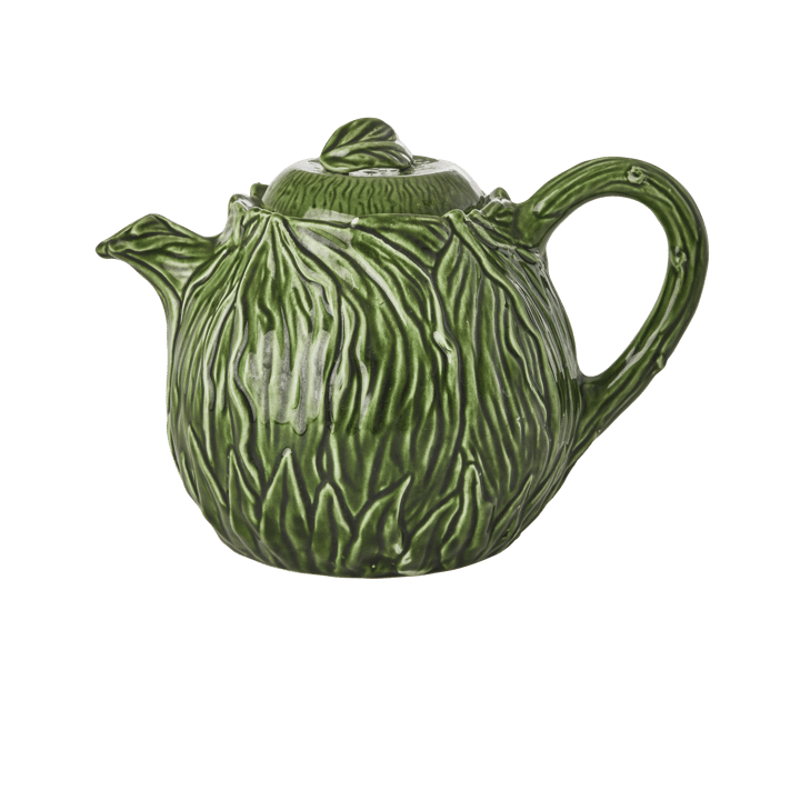 Rice keramisk tekanna 1,6 L - Embossed kale design - RICE