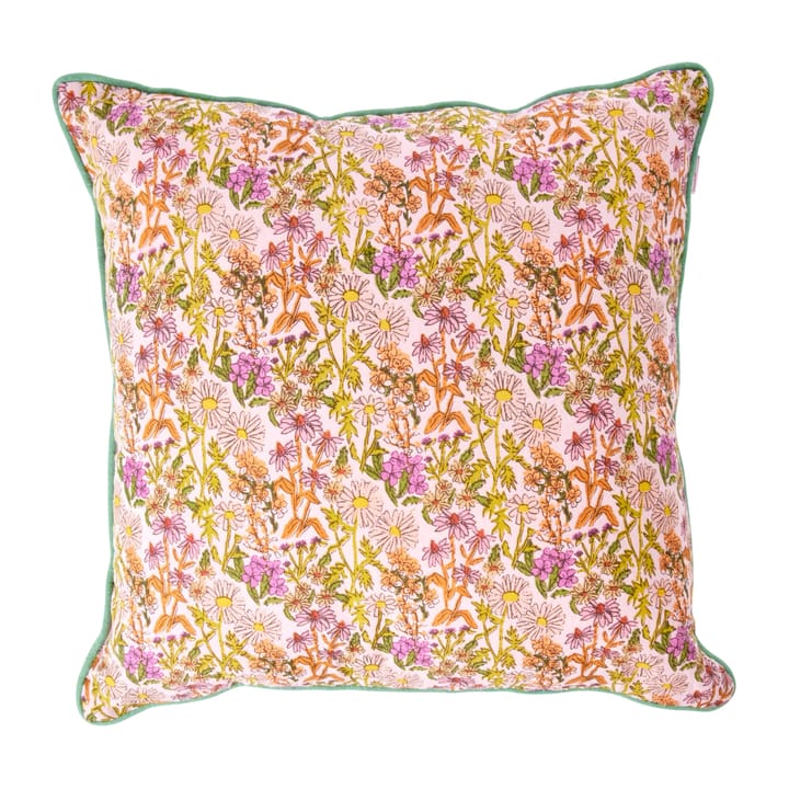 Rice kudde blommig 40x40 cm, Multi-green RICE