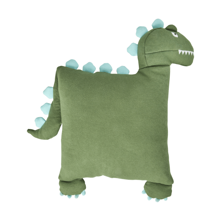 Rice kudde dinosaurie 48x52 cm - Green - RICE