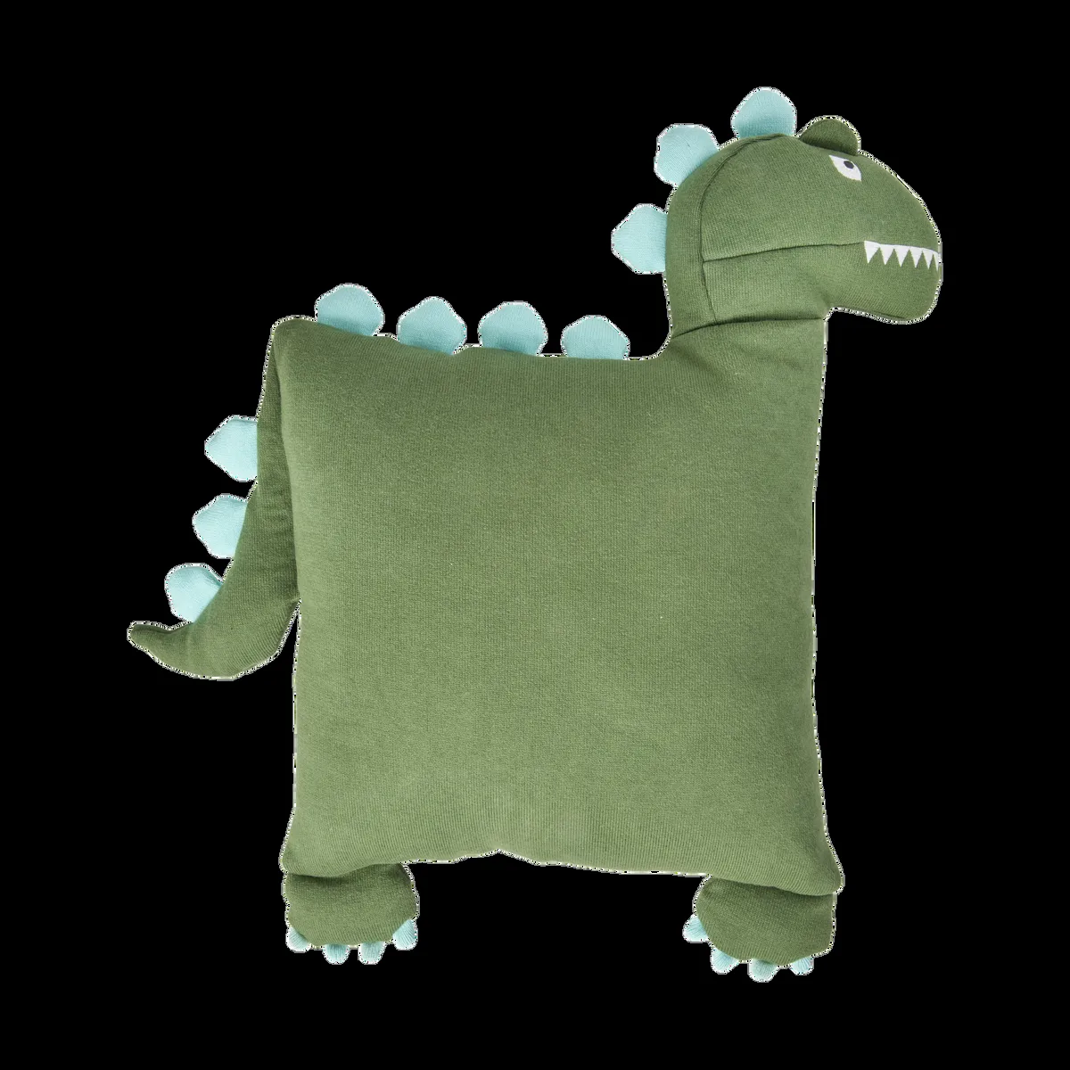 RICE Rice kudde dinosaurie 48x52 cm Green