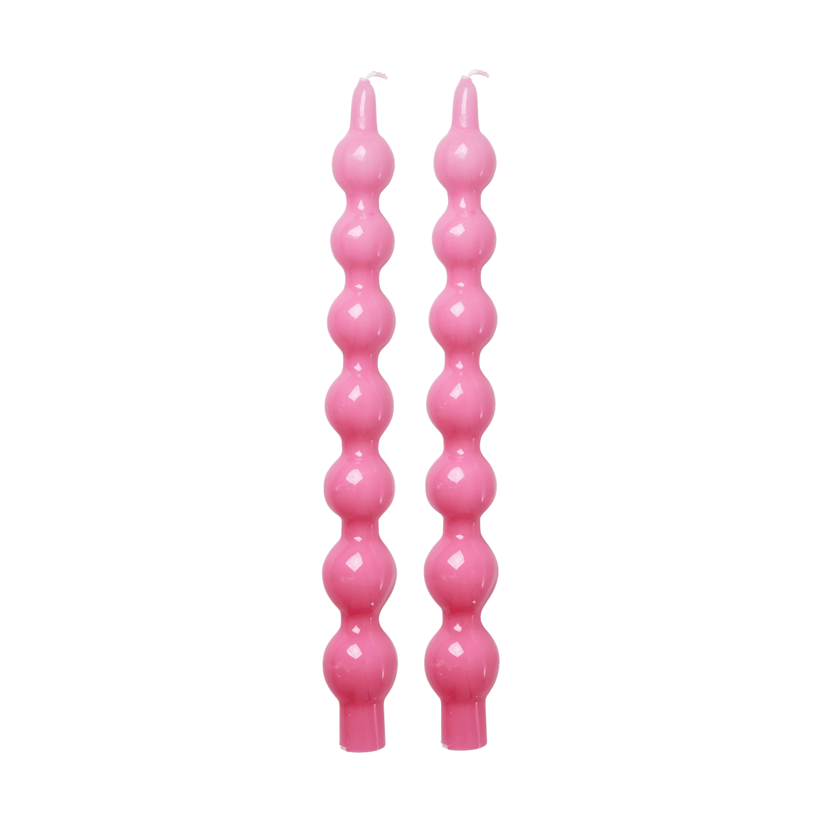 Rice ljus 30,2 cm 2-pack Pink | Skandinavisk Design | Ljus | Rosa