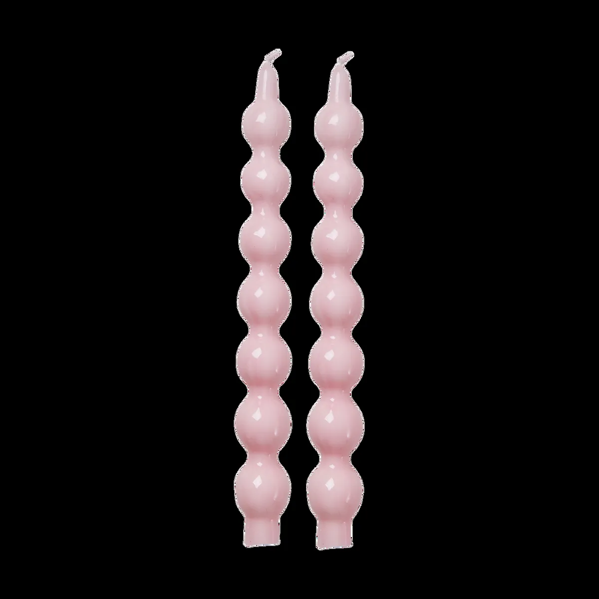 RICE Rice ljus 30,2 cm 2-pack Soft pink