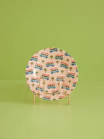 Rice melamin sidotallrik Ø20 cm - Cars - RICE
